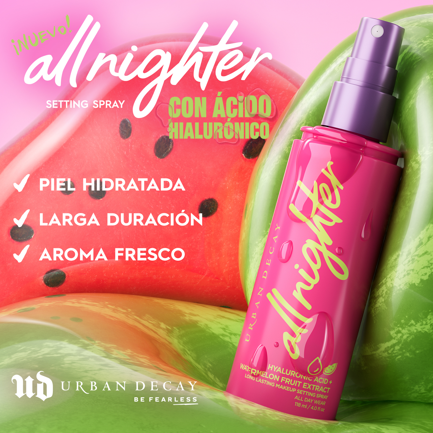 ALL NIGHTER SETTING (SPRAY FIJADOR CON ÁCIDO HIALURÓNICO)